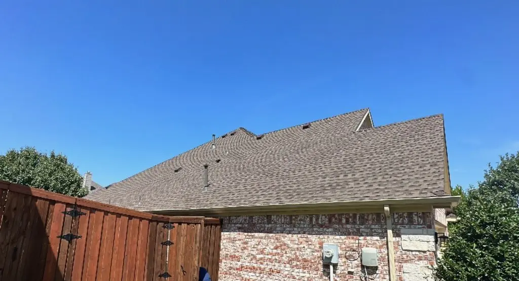 Completed roof replacement project in Kenai
